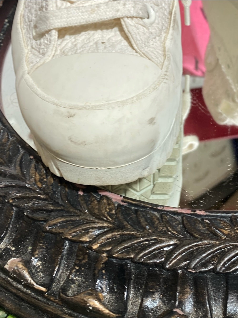 Converse Cream High-Top Canvas Sneakers - Picture 2 of 16